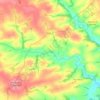 Milton Damerel topographic map, elevation, terrain