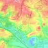 Little Preston topographic map, elevation, terrain