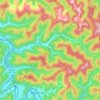 Chattaroy topographic map, elevation, terrain
