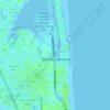 Bethany Beach topographic map, elevation, terrain