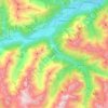Gemeinde Bach topographic map, elevation, terrain