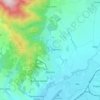 Bojnice topographic map, elevation, terrain