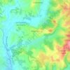 Végennes topographic map, elevation, terrain
