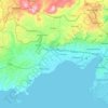 Kisumu West topographic map, elevation, terrain