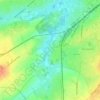 Achicourt topographic map, elevation, terrain