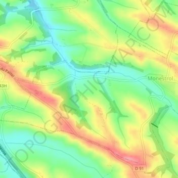 31560 topographic map, elevation, terrain