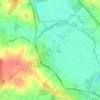 Hathern topographic map, elevation, terrain