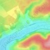 Sichamps topographic map, elevation, terrain