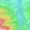 Mutters topographic map, elevation, terrain