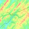 Jonesborough topographic map, elevation, terrain