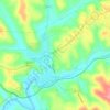 English topographic map, elevation, terrain