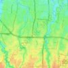 Cilandak topographic map, elevation, terrain