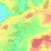 Gamlingay topographic map, elevation, terrain