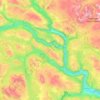 Sel topographic map, elevation, terrain