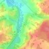Ласі topographic map, elevation, terrain