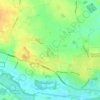 Roydon topographic map, elevation, terrain