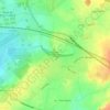 Donington Pool topographic map, elevation, terrain