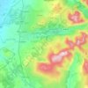 Llanllyfni topographic map, elevation, terrain