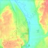 Cooper Charter Township topographic map, elevation, terrain