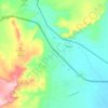Mesita topographic map, elevation, terrain