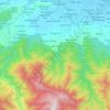 Bandar Dua topographic map, elevation, terrain