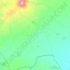 South Darfur State topographic map, elevation, terrain