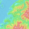 Ashikita topographic map, elevation, terrain