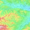 Collecorvino topographic map, elevation, terrain