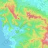 Aceh Jaya topographic map, elevation, terrain