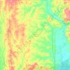 Washington County topographic map, elevation, terrain