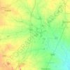 Sattur topographic map, elevation, terrain