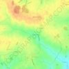 Brockley topographic map, elevation, terrain