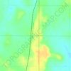 Narcissa topographic map, elevation, terrain