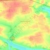 Groß Rodensleben topographic map, elevation, terrain