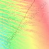 Al Qou' topographic map, elevation, terrain
