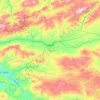 Aşkale topographic map, elevation, terrain