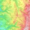 Vernet-la-Varenne topographic map, elevation, terrain