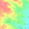 Rodsley CP topographic map, elevation, terrain