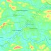 Pothanikkad Gramapanchayath topographic map, elevation, terrain