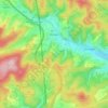 Obergeis topographic map, elevation, terrain