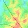 Singasandra topographic map, elevation, terrain