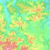 Orègue topographic map, elevation, terrain