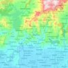 Pituruh topographic map, elevation, terrain