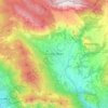 Cusano Mutri topographic map, elevation, terrain