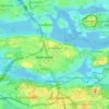 Södermalm topographic map, elevation, terrain
