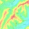 Barbara topographic map, elevation, terrain