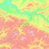 Yukon-Charley Rivers National Preserve topographic map, elevation, terrain