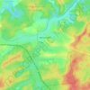 Mittersheim topographic map, elevation, terrain