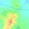 Killenard topographic map, elevation, terrain