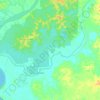 Sekonyer topographic map, elevation, terrain